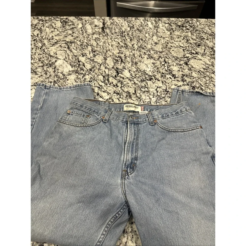 Levis 505 Jeans Mens 38x30 Regular Fit Straight Leg‎ Denim Classic